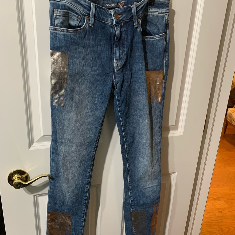 Mavi Jeans 29/30Adriana Mid-Rise Super Skinny Jeans
